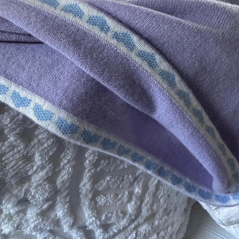 Weekend Max Mura Lavender V-Neck Cashmere Sweater Size L NWOT - Picture 6 of 11